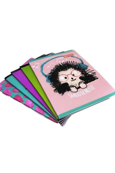 Mynote Set of 60 Sheets A4 Checkered Stitched Four and Five Notebooks