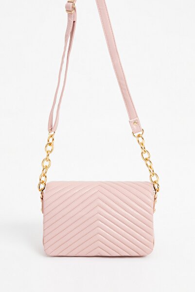 Aqua Di Polo 1987 حقيبة كتف نسائية باللون الوردي Apbv002902