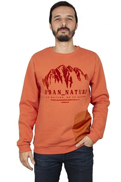 lumberjack Cg556 Nature Sweat Turuncu Erkek Sweatshirt