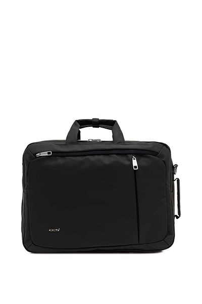 ÇÇS Χαρτοφύλακας Unisex με φερμουάρ Cross Strap - Τσάντα Laptop 51336