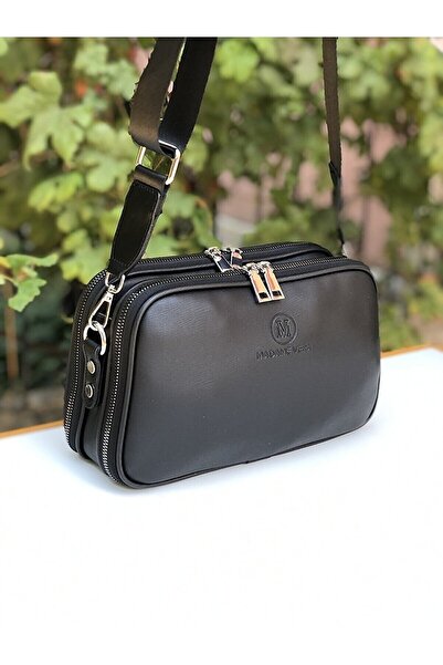 Generic Brand Women's Black Crossbody Shoulder Bag Mv017
