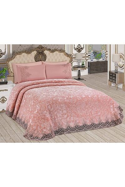 Estima Laced Double Blanket Set 6 Pieces Bur726