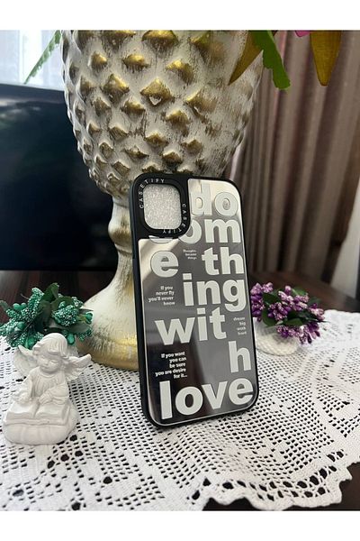Casetify iPhone 11 Compatible Love Patterned Mirrored Phone Case