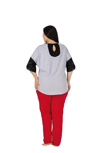 VocalMood Women's Plus Size Pajama Set
