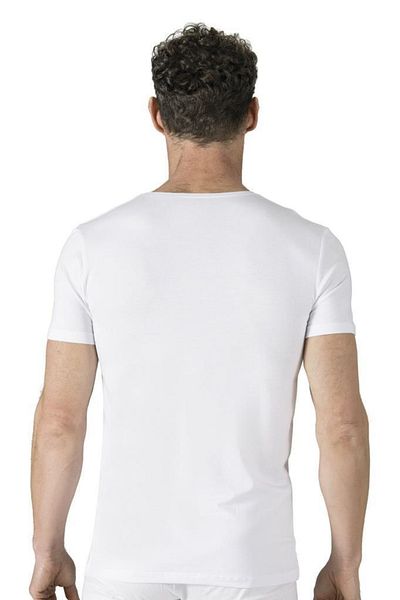 ÖZKAN Men's Modal V-Neck Short Sleeve Undershirt 11143