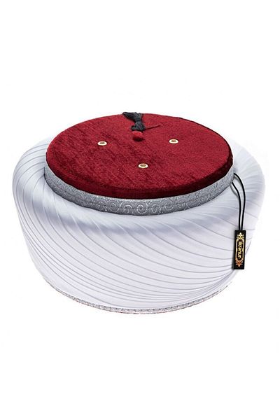 İkranur Kadim Sultan Satin White Yellow