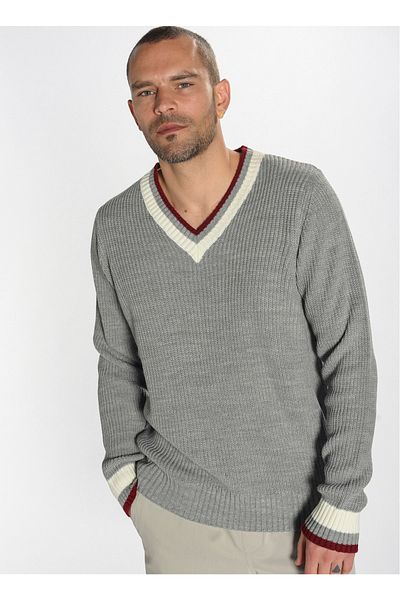 People By Fabrika Gray Men's Sweater Pfess22kz0011