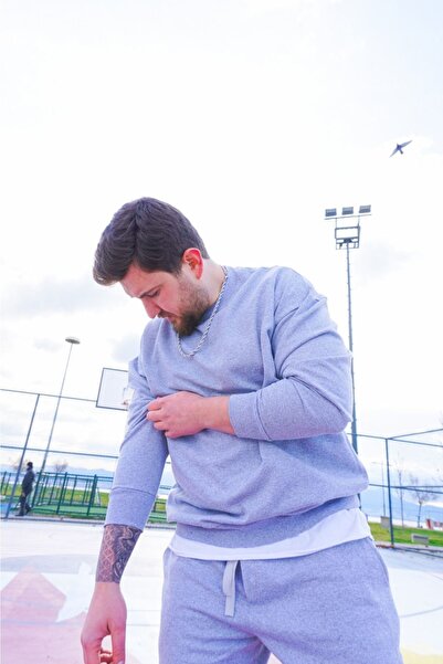 AUST GİYİM supradimensionat Sırafa pentru bărbați cu gât în ​​formă de O gule...