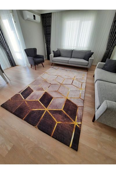 ALLGELSİN All-round Elastic Carpet Cover Decorative Carpet Cover