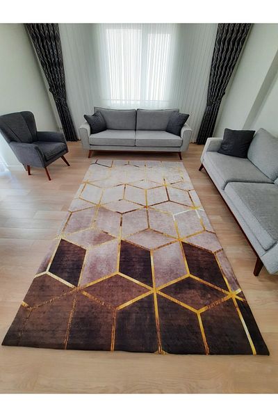 ALLGELSİN All-round Elastic Carpet Cover Decorative Carpet Cover