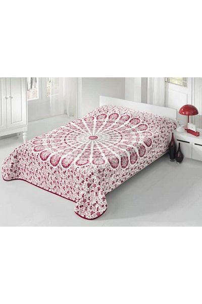 SARAR BATTANİYE Sarar Double Blanket-mandala Turquoise