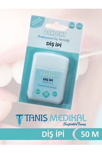PAKDENT Dental Floss 50 Meters