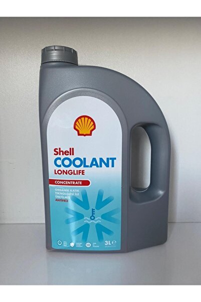 SHELL Longlife Kırmızı Konsantre Antifriz 3lt 2022 Buz Kazıyıcı Hediyeli