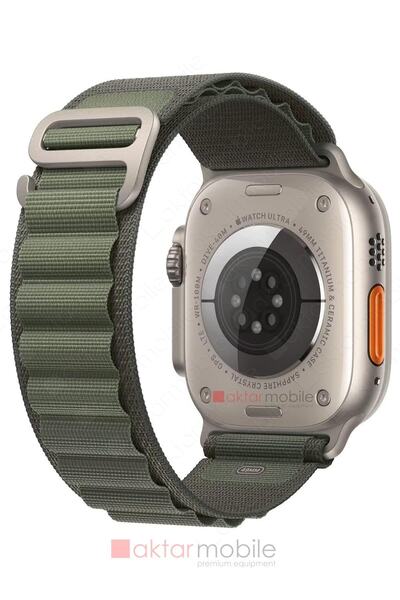 AktarMobile Watch Ultra 49 Mm Uyumlu Kordon Alpine Loop Örgü Kayış