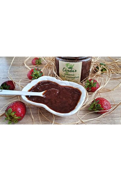 ELİF CANDAR Şekersiz Çilek Marmelatı(330gr)