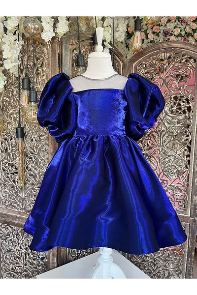 zühre balaban Βραδινό φόρεμα για κορίτσια Saks Blue