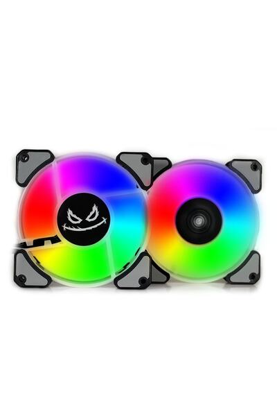 Rush Fn108 Rgb Aydınlatmalı 120mm Bilgisayar Kasa Fanı