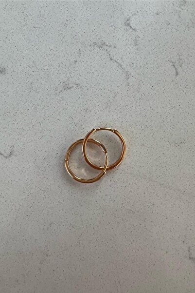 BUNNY Basic Halka Küpe 24k Altın Kaplama