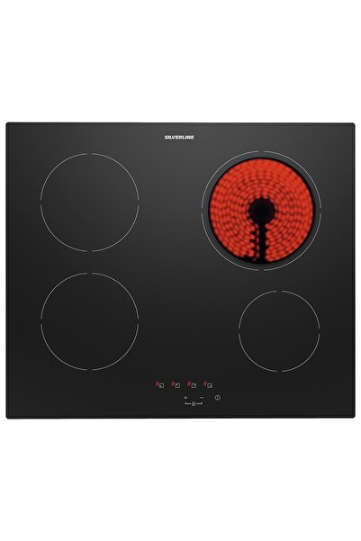 Silverline Siyah Cam Ankastre Set 3481 -vc8210b01 Vitroseramik - Bo6502b02