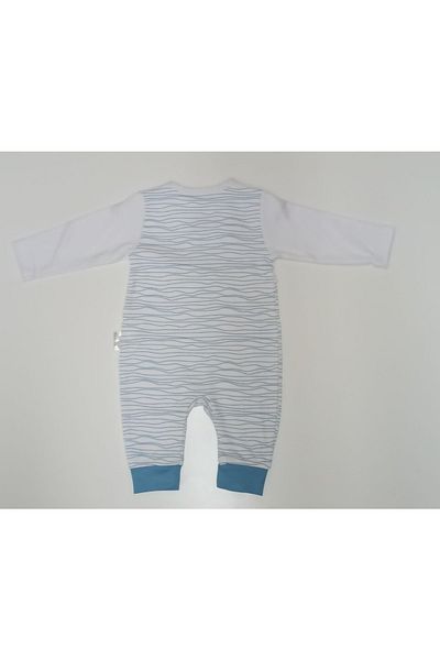 Bebitof 3-12 Months Men's Inflatable Fish Jumpsuit
