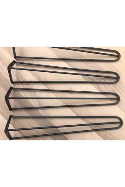 EVMİXX 4 Lü Set 35 Cm Zigon.fiskos.kütük Masa Sehpa Ayakları,ağaç Ahşap Sehpa...