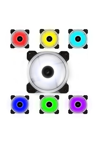 Rush Fn109 Rgb Aydınlatmalı 120mm Bilgisayar Kasa Fanı
