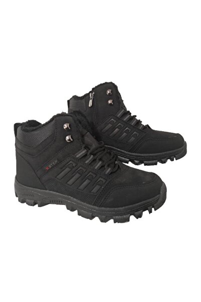 XStep X Step Ανδρικές χειμερινές μπότες χιονιού Γνήσιο προϊόν Standard Thermo Rubber Αντιολισθητικό εσωτερική επιφάνεια με φερμουάρ