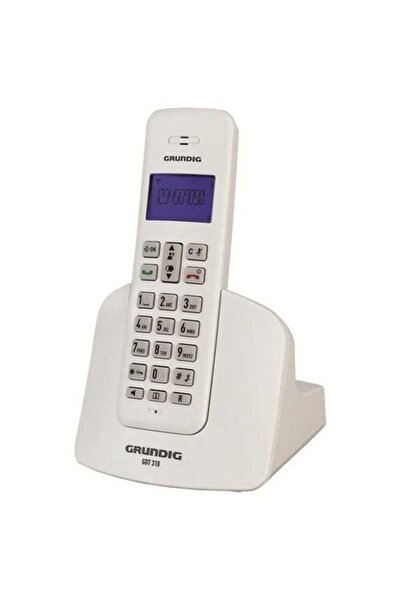 Grundig Gdt 310 Beyaz Dect Telefon