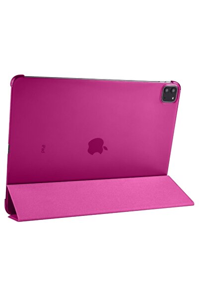 AktarMobile Ipad Pro 12.9 6. Nesil 2022 M2 Uyumlu Kılıf Flip Akıllı Kapak Sta...