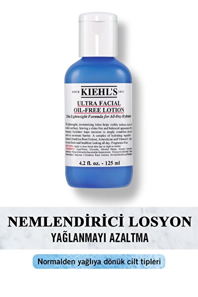Kiehl's Ultra Facial Oil-Free Yağlı Ciltler İçin Nemlendirici Losyon 125 ml