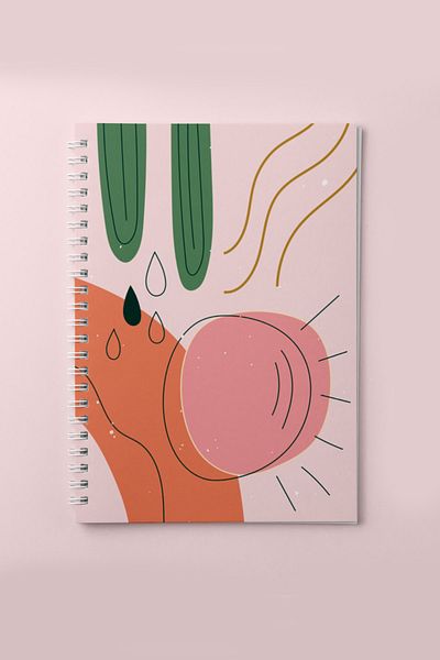CoNotes A5 Spiral Checked Notebook (15X21CM)