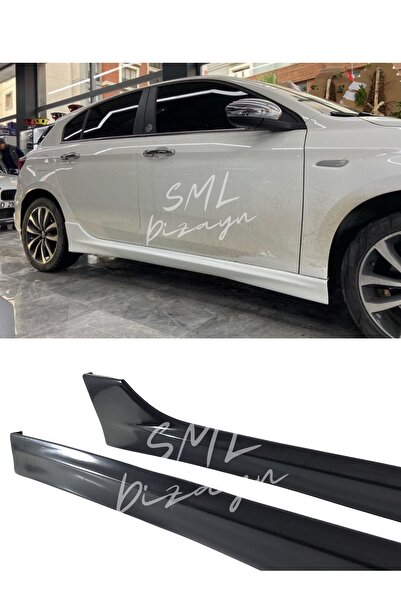 SML Dizayn Fiat Egea Hatchback-sedan Yan Marşpiyel (PLASTİK) Boyasız Egea Yan-marşbiyel-bodykit-ek