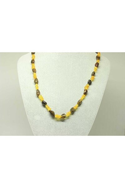 Yasamtohumu Velika ogrlica od jantara (24720)