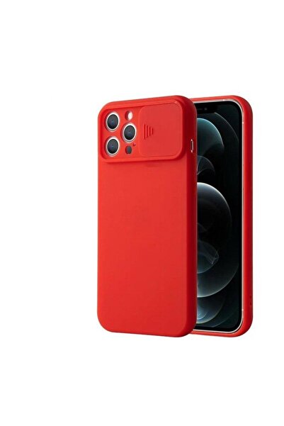 mooodcase Iphone 11 Pro Max Uyumlu Kamera Koruma Slider Kapaklı Silikonlu Telefon Kılıfı
