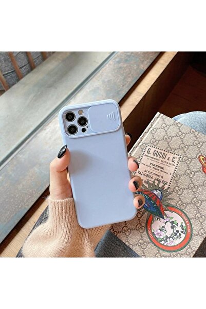 mooodcase Iphone 12 Pro Max Uyumlu Kamera Koruma Slider Kapaklı Silikonlu Tel...
