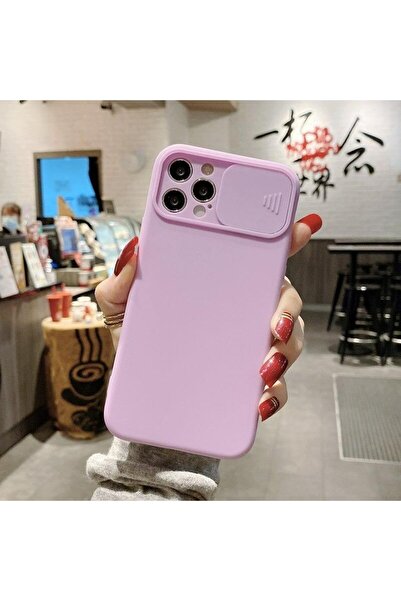mooodcase Iphone 12 Pro Max Uyumlu Kamera Koruma Slider Kapaklı Silikonlu Tel...