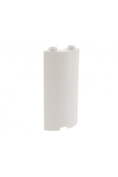 LEGO Original Accessory Custom Moc Cylinder Quarter 2 X 2 X 5 White Cylinder 2 Pieces Will Be Sent