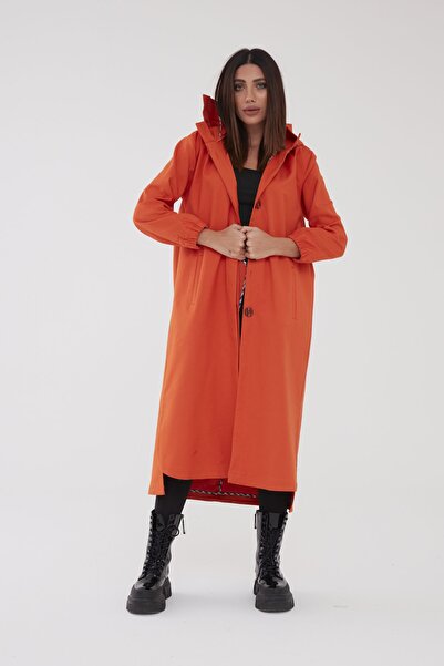 SahraAfra Şila Trençkot Oversize