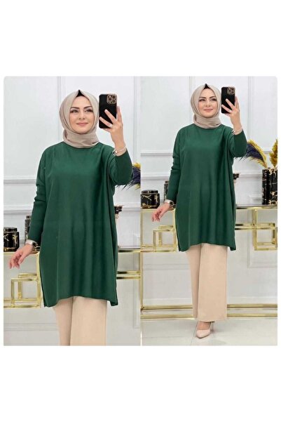 MODAMÜNASİP Minunat pentru femei, tricotaje cu jumătate de gât țesut, poncho,...