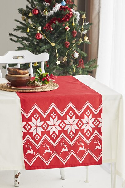 AYSHOME Ays Home Червоний Картанесі Новорічний бігунок