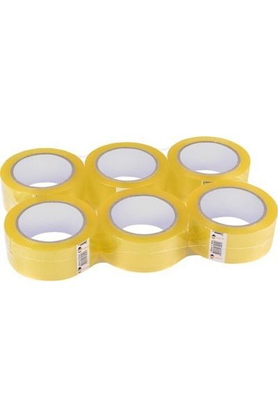 Acrox Clear Acrylic Duct Tape - 6Pcs 45X100