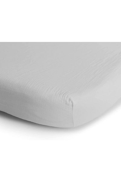 Anne Sesi Bürümcük Muslin Fitted Sheet 60x120 Cm Organic Cotton +15 Cm Bed Height