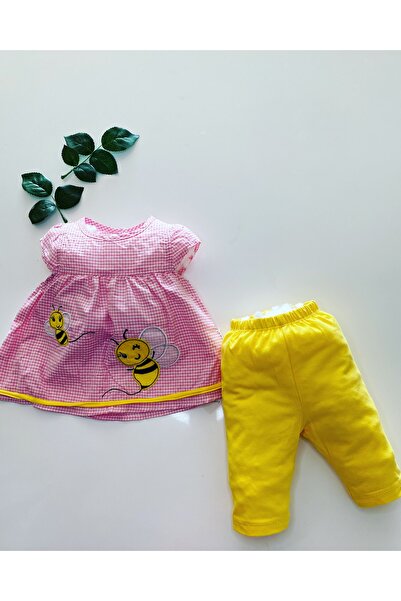 Dr.Yontuç طقم لباس ضيق مطرز على شكل نحلة