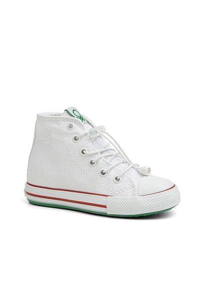 Benetton ® |   Bn-30817- 3394 Alb - Pantofi sport pentru copii