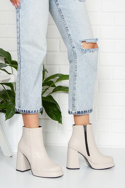 BAYRAMOĞLU KUNDURA Byk 189 Kılınç Skin Platform Heeled Daily Comfortable Stylish Γυναικείες μπότες σόλας Tpu