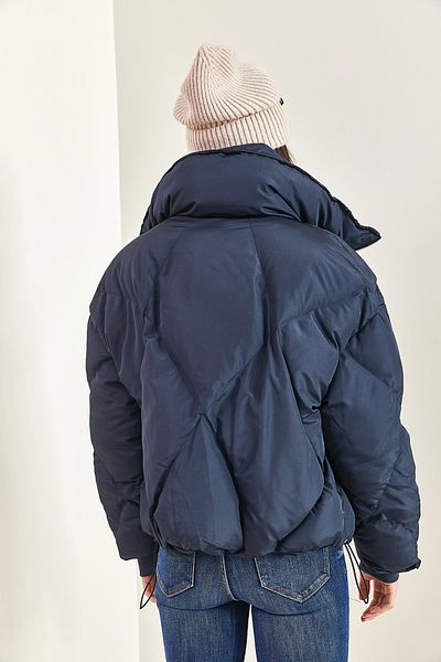 Bianco Lucci Übergroße Pufferjacke für Damen
