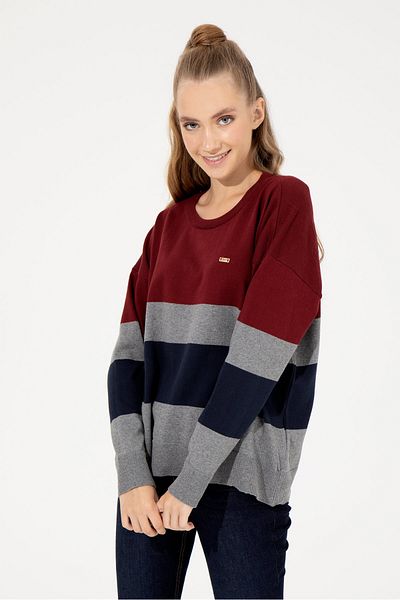 U.S. Polo Assn. Red Women's Sweater