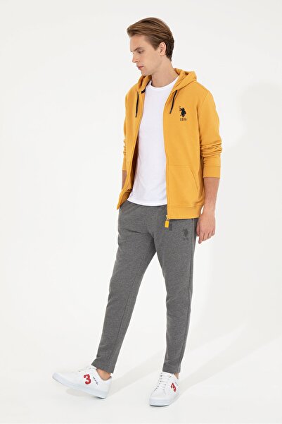 U.S. Polo Assn. Gri Erkek Örme Pantolon