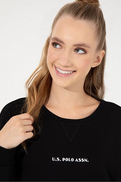 U.S. Polo Assn. Black Women's Sweatshirt