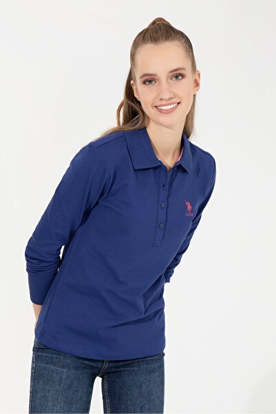U.S. Polo Assn. Mavi Kadın Sweatshirt